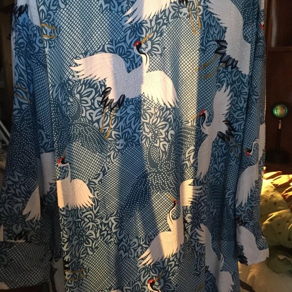 💕Sale💕”Crane”duster/robe/kimono - Picture 11 of 13